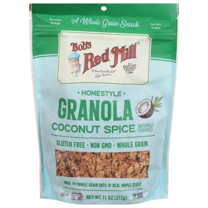 Bob's Red Mill Homestyle Coconut Spice Granola 11 oz