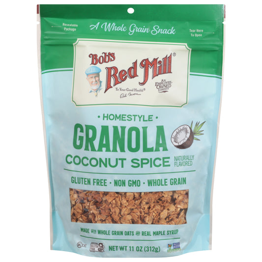 Bob's Red Mill Homestyle Coconut Spice Granola 11 oz