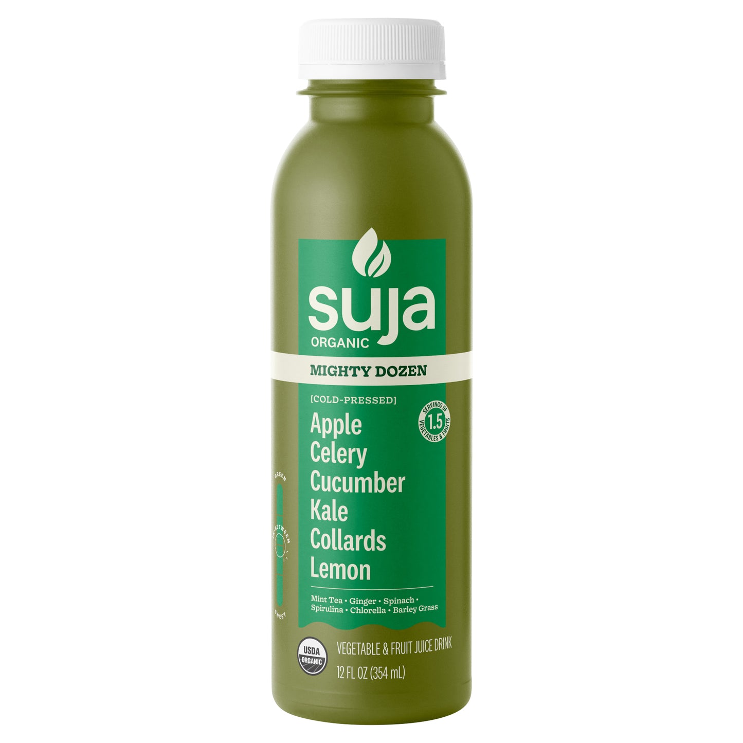 Suja Organic Mighty Dozen Cold Pressed Juice Drink, 12 fl oz Bottle