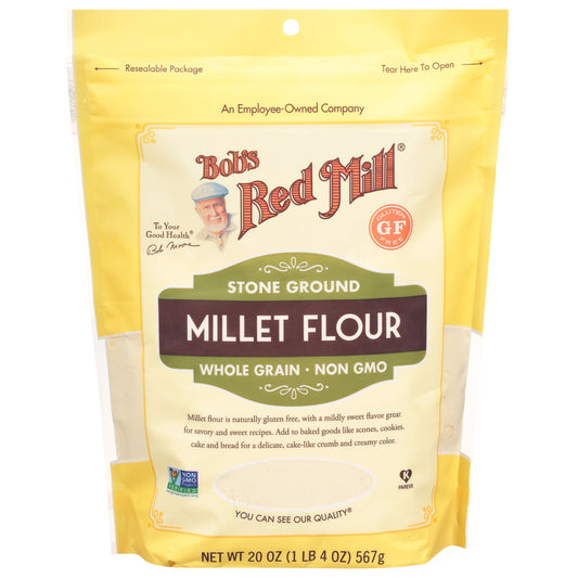 Bob's Red Mill Stone Ground Millet Flour 20 oz
