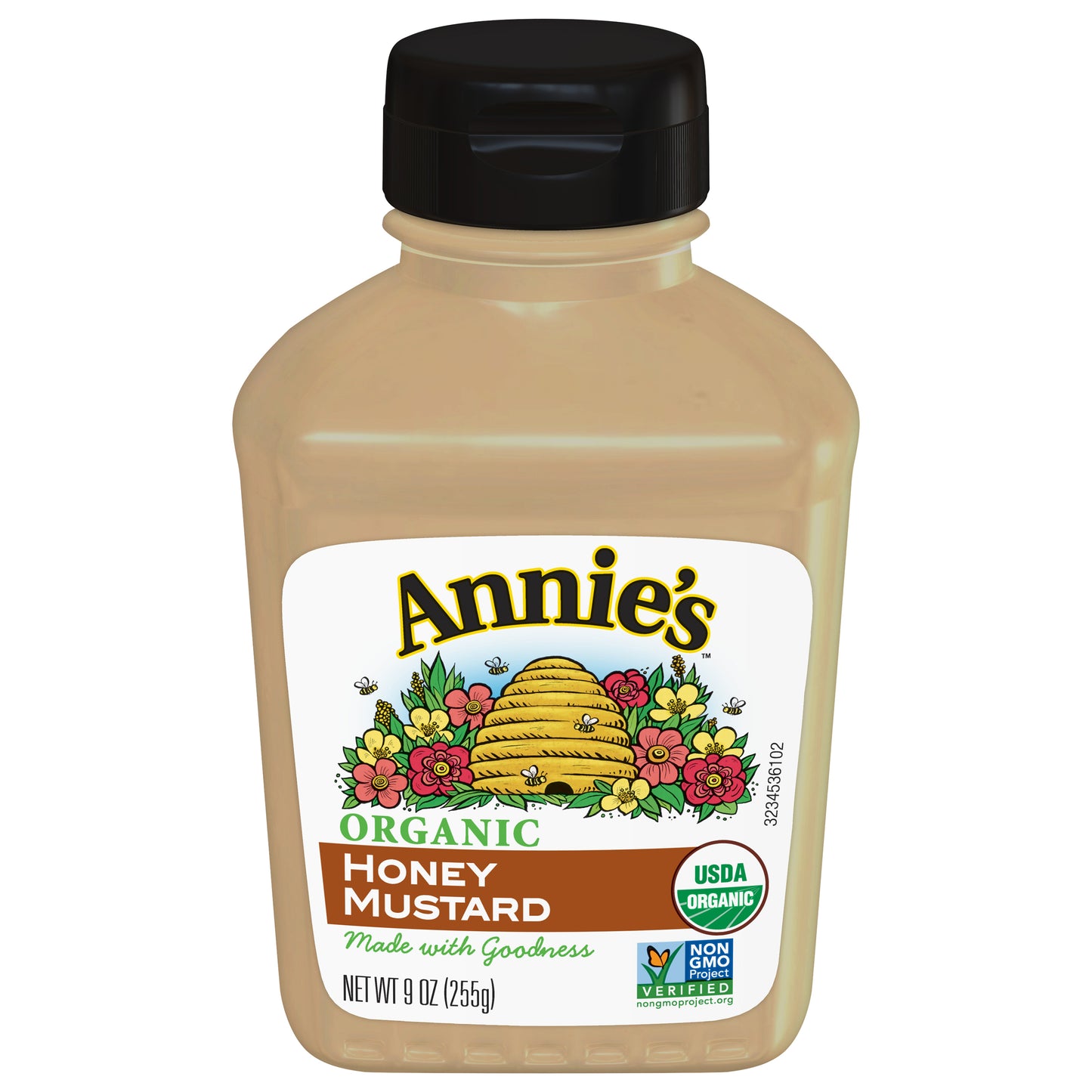 Annie's Organic Honey Mustard, Gluten Free, 9 oz