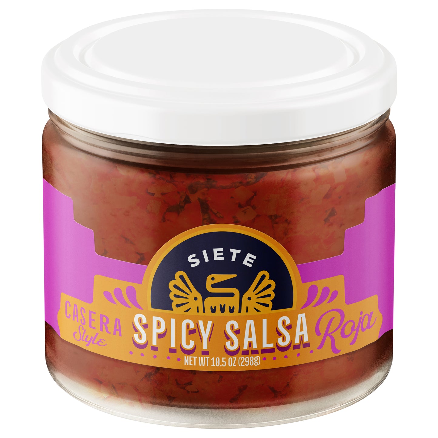 Siete 10.5oz Casera Spicy Salsa Roja