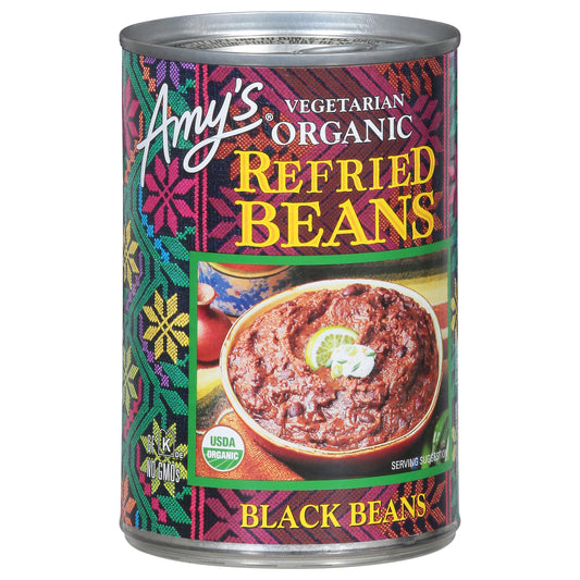 Amy's Organic Refried Black Beans 15.4 oz