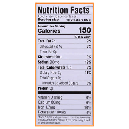 Mary's Gone Crackers Organic Super Seed Everything Crackers 4.0 oz