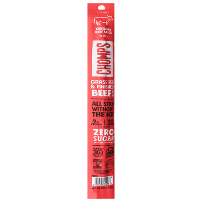 Chomps Zero Sugar Mild Original Meat Sticks 1.15 oz