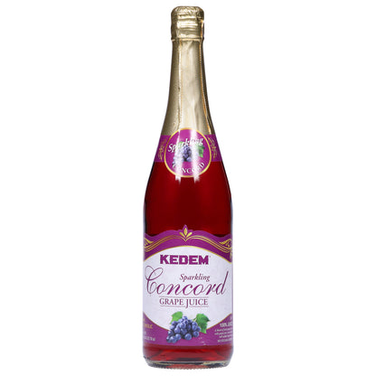 Kedem Non Alcoholic Concord Sparkling Grape 100% Juice 25.4 fl oz