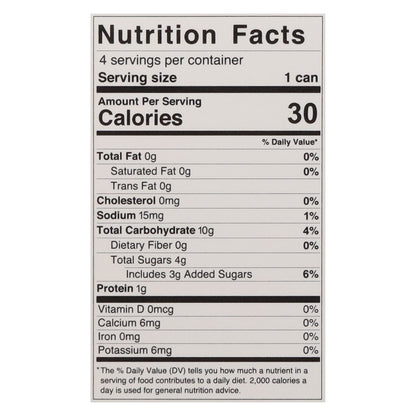 Hiyo Organic Blackberry Lemon Functional Seltzer 4 - 12 fl oz Cans