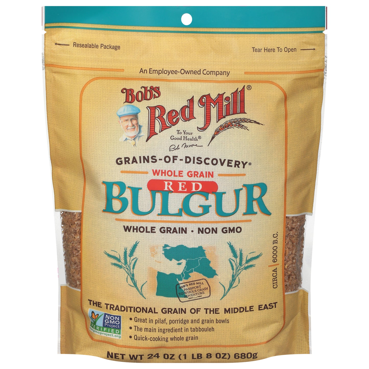 Bob's Red Mill Red Whole Grain Bulgur 24 oz