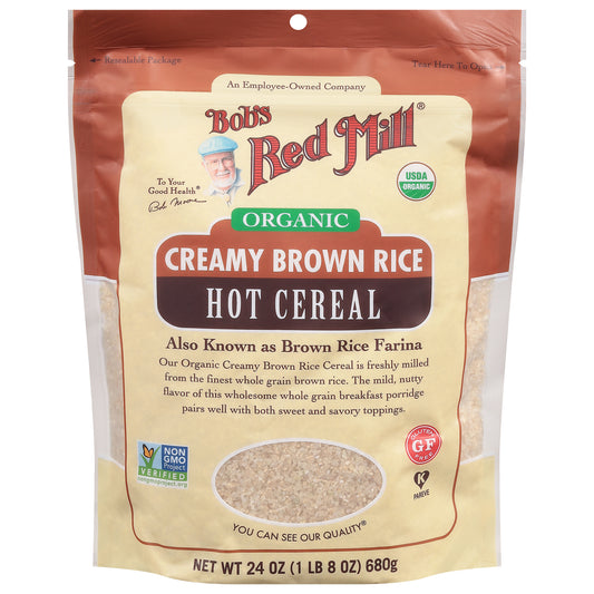 Bob's Red Mill Organic Creamy Brown Rice Hot Cereal 24 oz