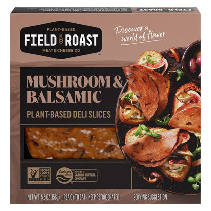 Field Roast Mushroom & Balsamic Plant-Based Deli Slices 5.5 oz