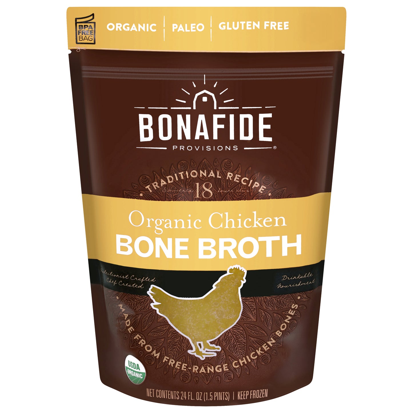 Bonafide Provisions Organic Chicken Bone Broth 24 fl oz