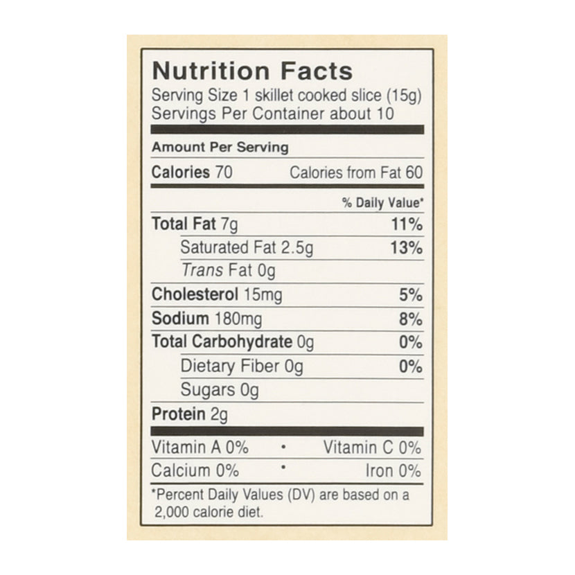 Niman Ranch Uncured Applewood Smoked Bacon 12 oz