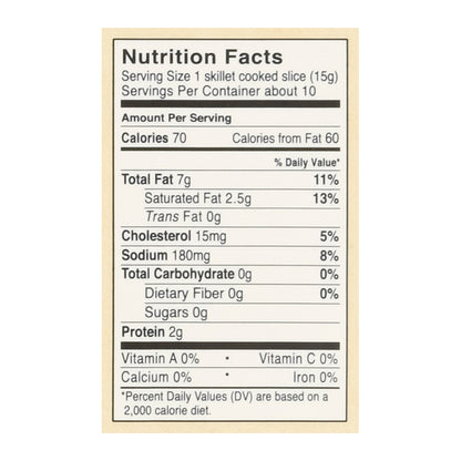 Niman Ranch Uncured Applewood Smoked Bacon 12 oz