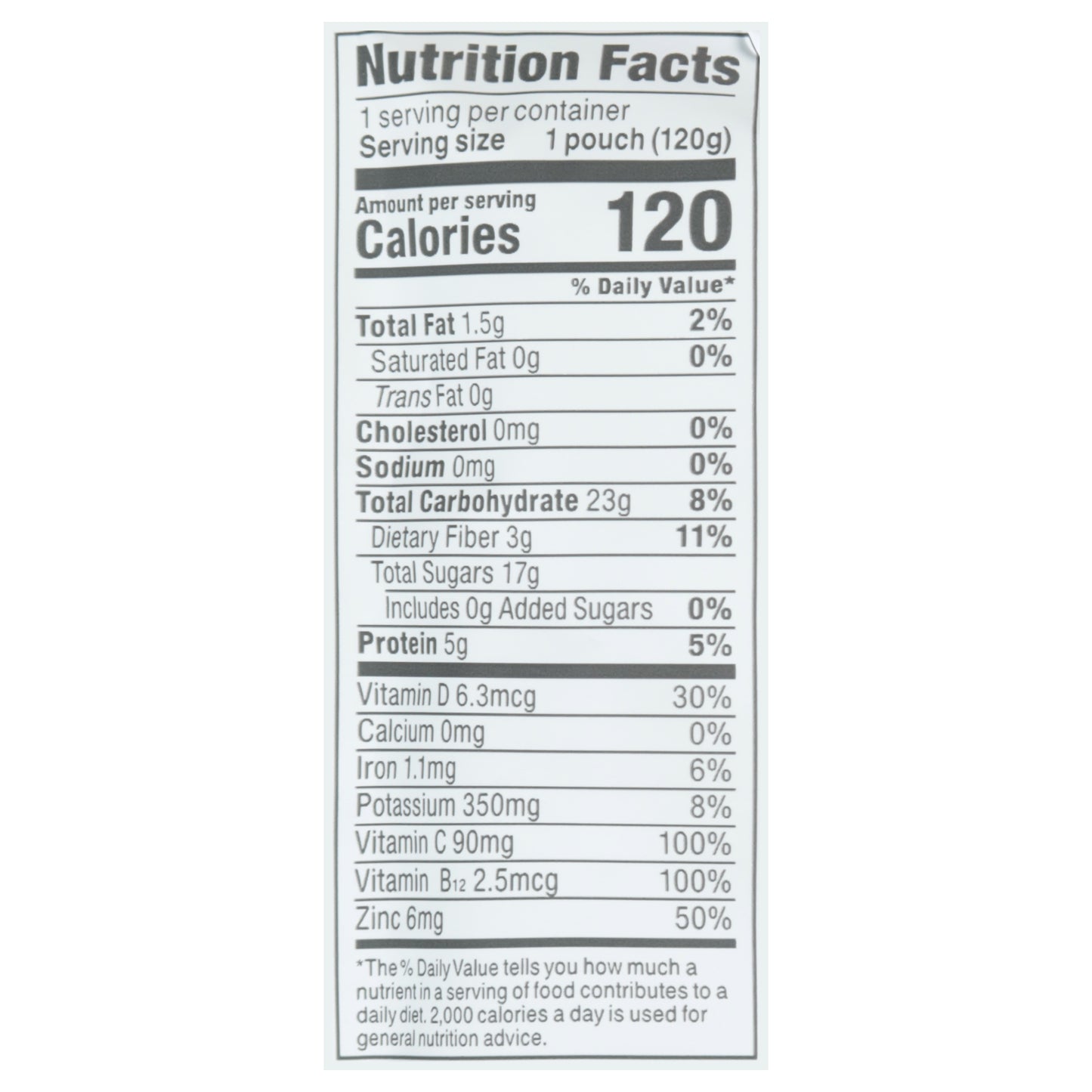 Noka Strawberry Banana Superfood Smoothie 4.22 oz