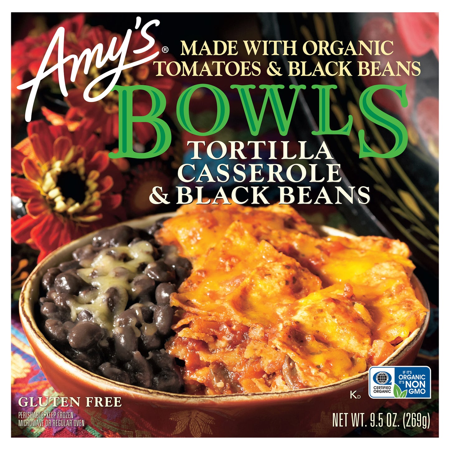 Tortilla Casserole & Black Beans Bowl