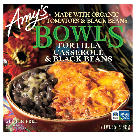 Tortilla Casserole & Black Beans Bowl