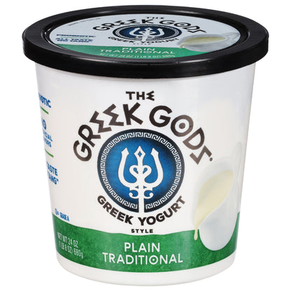 The Greek Gods Greek Style Plain Traditional Yogurt 24 oz
