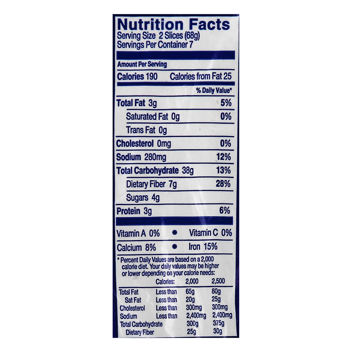 Three Bakers 7 Ancient Grains Whole Grain Gluten Free Bread 17 oz