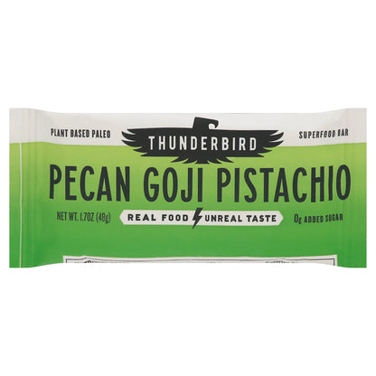 Thunderbird Pecan Goji Pistachio Super Food Bar 1.7 oz