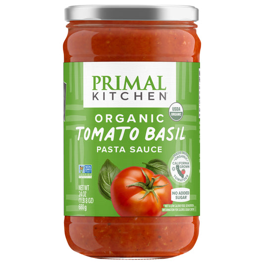 Primal Kitchen Organic Tomato Basil Marinara Sauce 24 oz