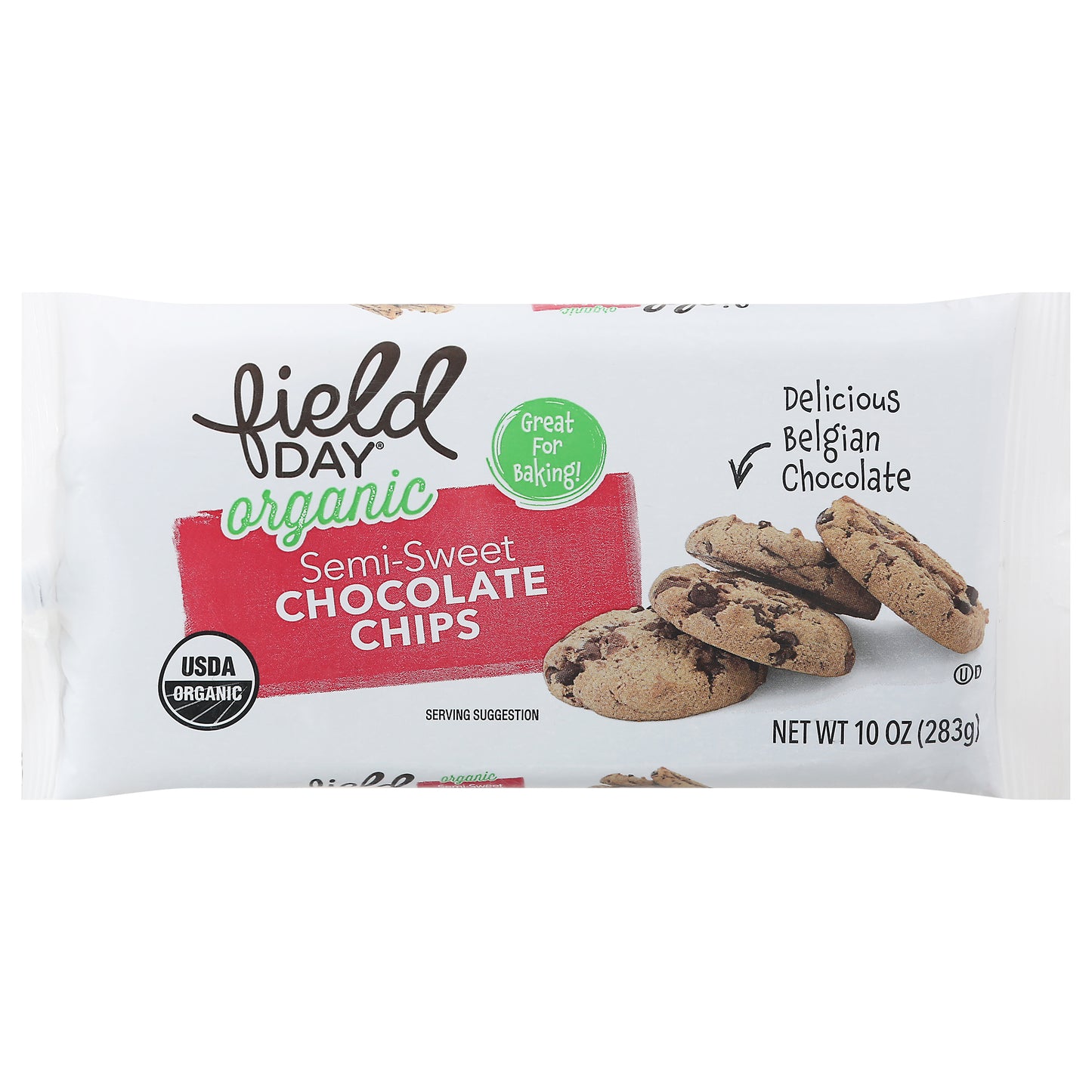 Field Day Semi-Sweet Organic Chocolate Chips 10 oz