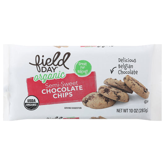 Field Day Semi-Sweet Organic Chocolate Chips 10 oz
