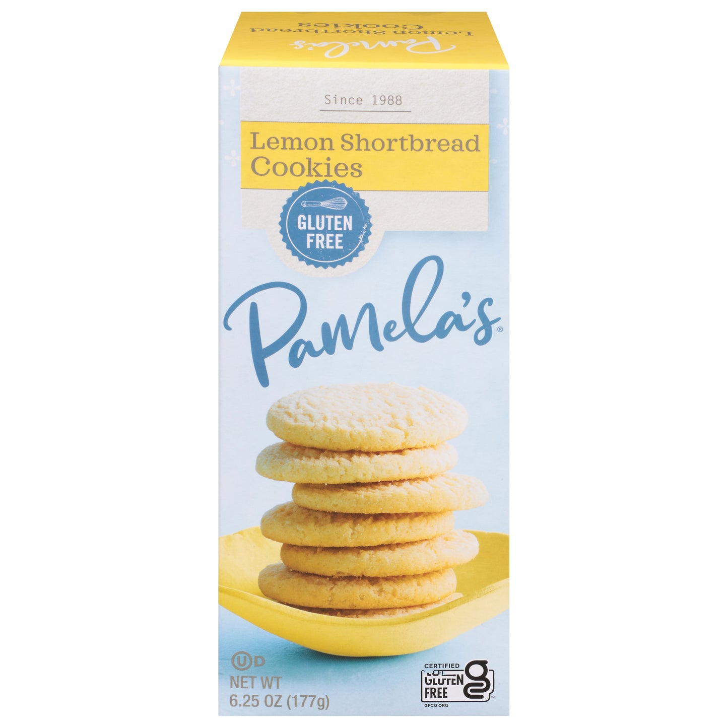 Pamela's Shortbread Lemon Cookies 6.25 oz