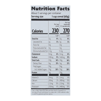 Nature's Path Organic Flax Plus Maple Pecan Crunch Cereal 11.5 oz