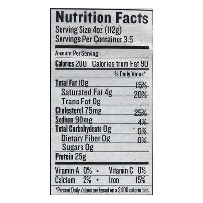 Force Of Nature 100% Grass Fed Ground Elk 14 oz