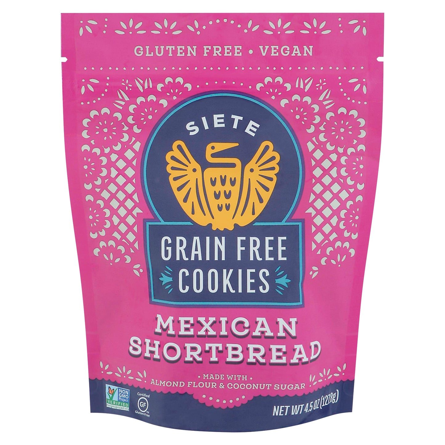 Siete Grain Free Mexican Shortbread Cookies 4.5 oz