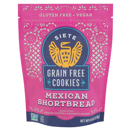 Siete Grain Free Mexican Shortbread Cookies 4.5 oz