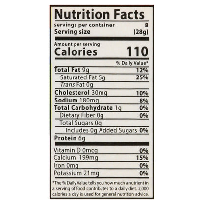 Sierra Nevada Graziers Raw Sharp Cheddar 8 oz