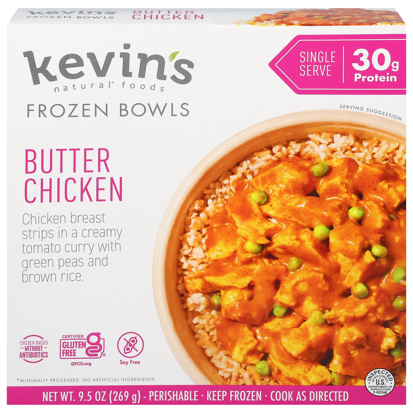 Kevin's Natural Foods Butter Chicken 9.5 oz