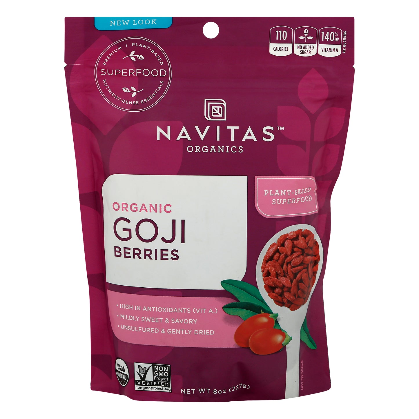 Navitas Organic Goji Berries 8 oz