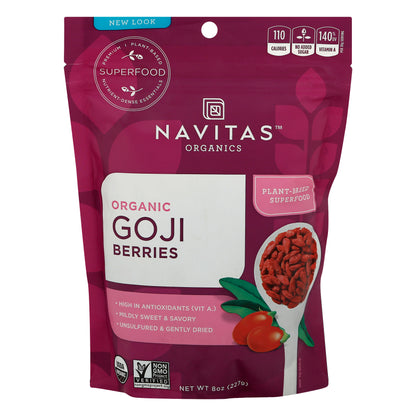 Navitas Organic Goji Berries 8 oz