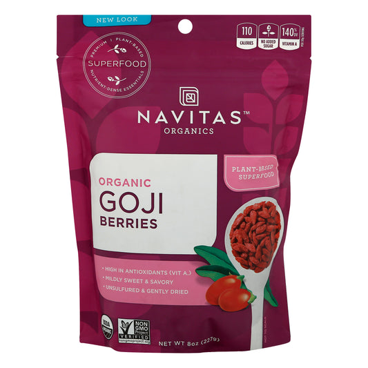 Navitas Organic Goji Berries 8 oz