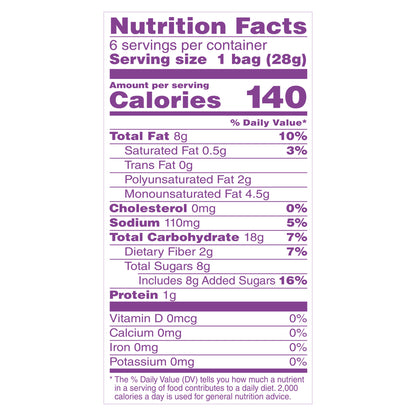 Angie's BOOMCHICKAPOP Sweet & Salty Kettle Corn Popcorn, 1 oz. 6-Count