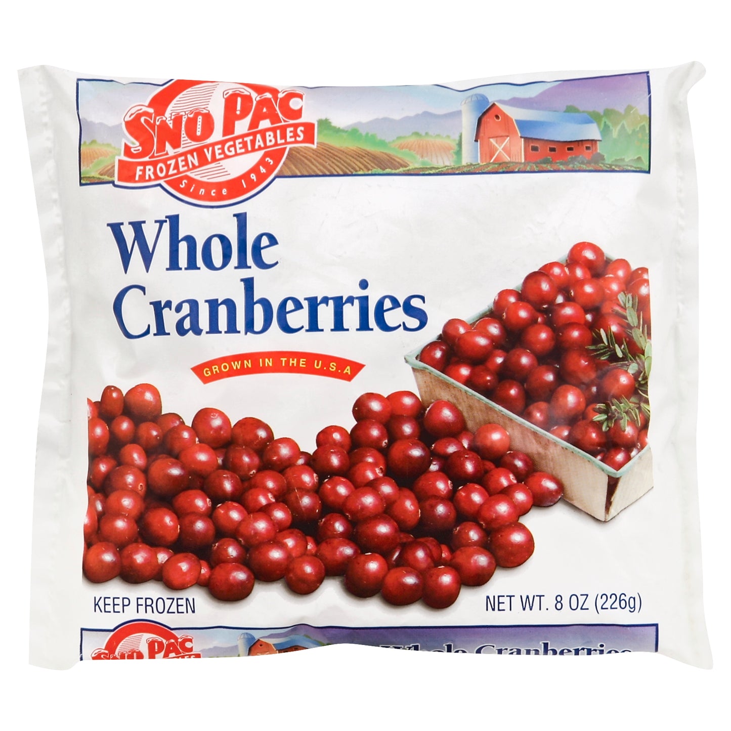 Sno Pac Cranberries 8 oz