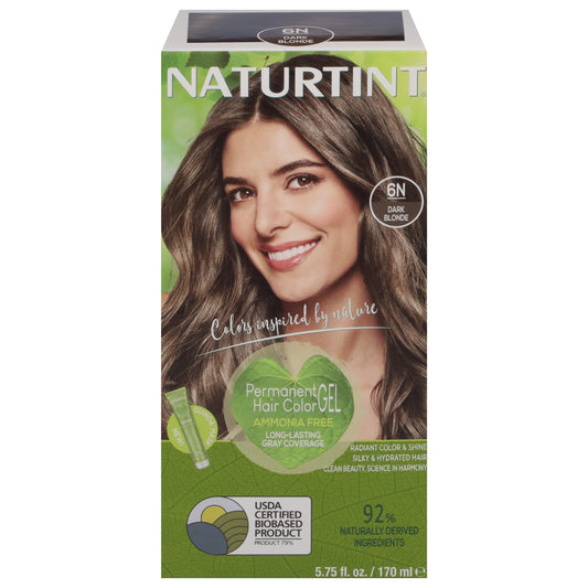 Naturtint Dark Blonde 6N Permanent Hair Color Gel 5.75 fl oz