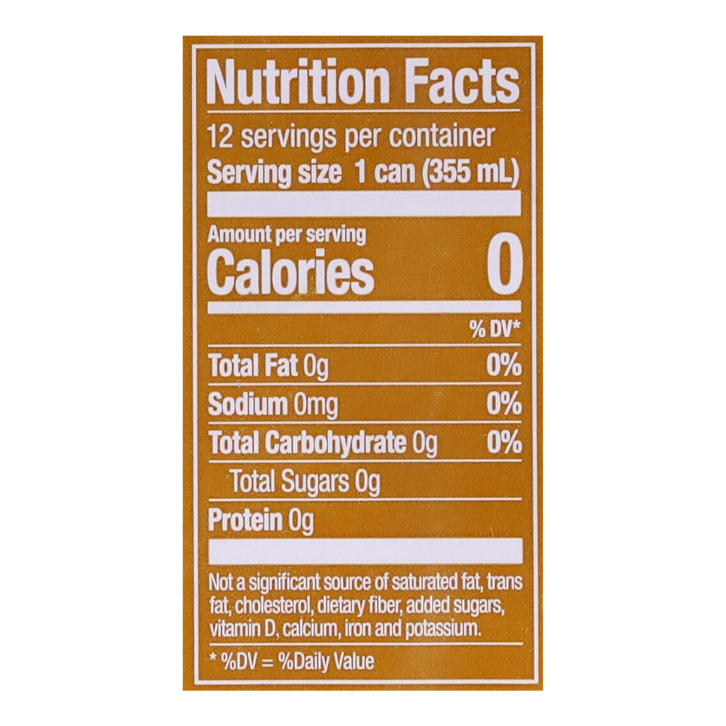 Zevia Zero Sugar Cream Soda 12 - 12 fl oz Cans