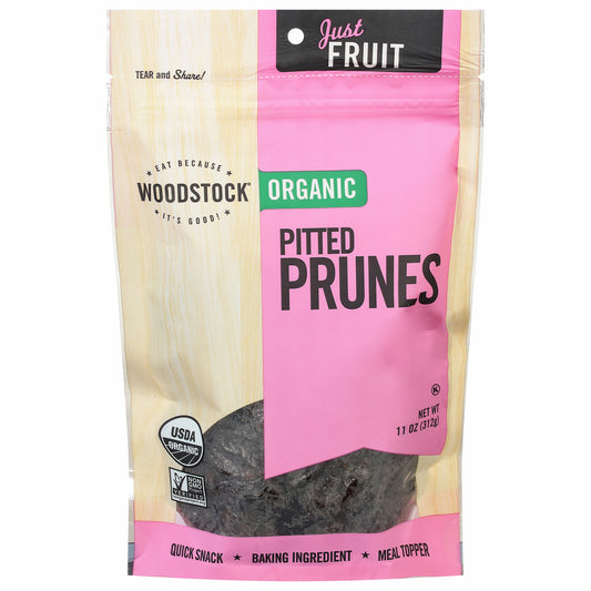 Woodstock Pitted Organic Prunes 11 oz