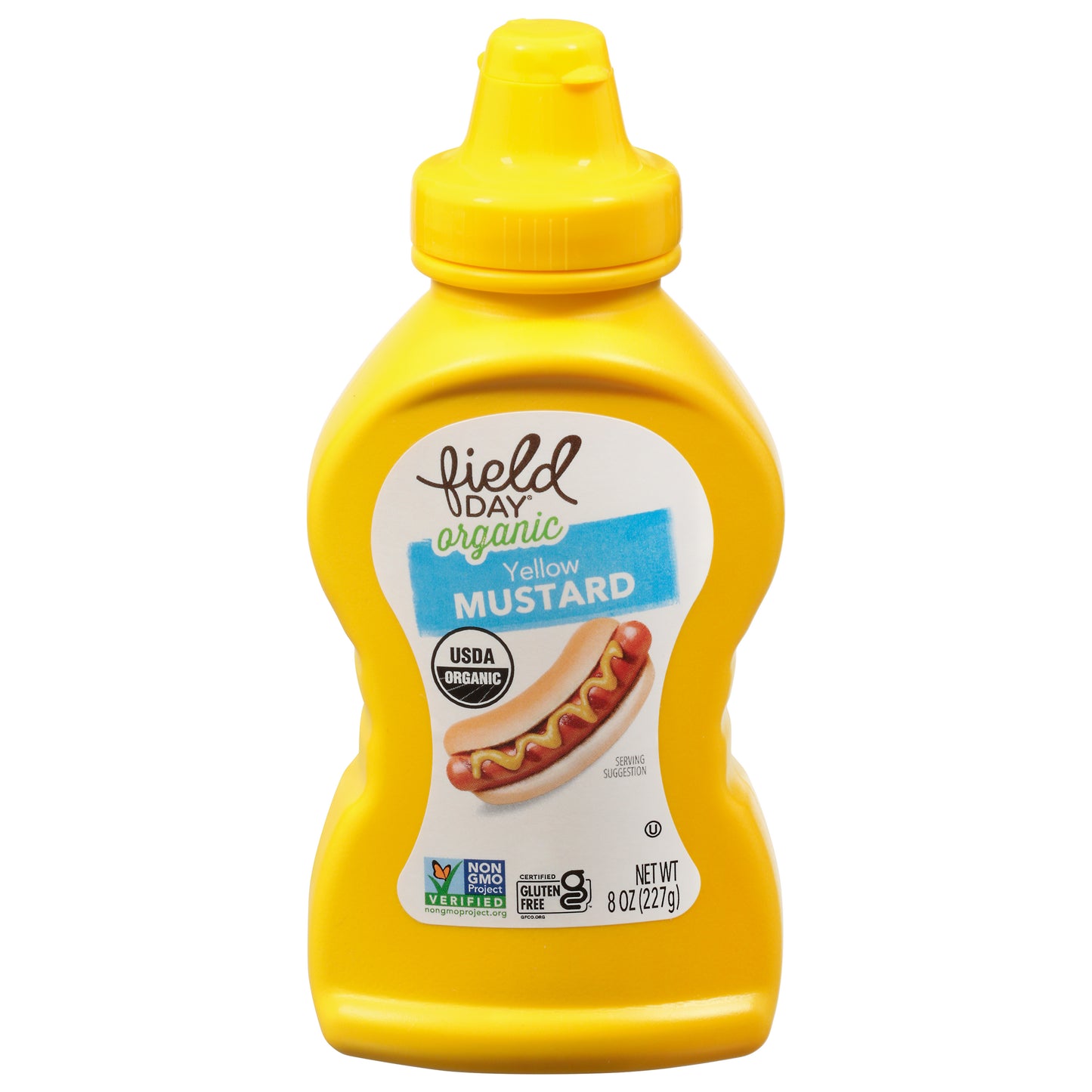 Field Day Organic Yellow Mustard 8 oz