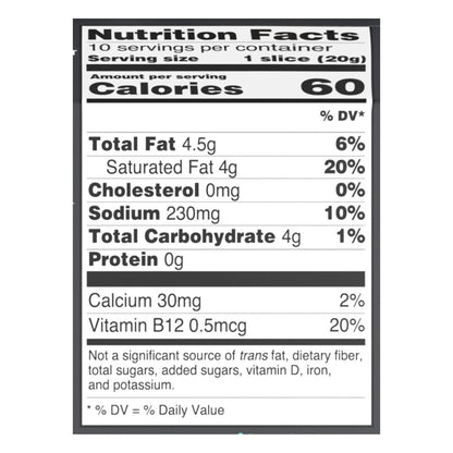 Violife Just Like Cheddar Slices, Vegan, 7.5 oz Pack