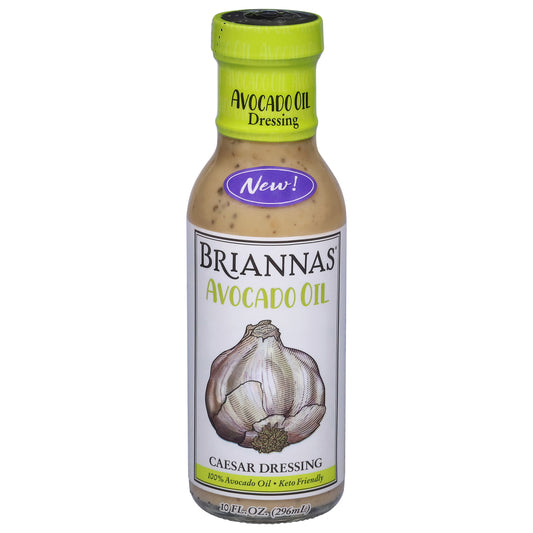 Briannas Avocado Oil Caesar Dressing 10 fl oz