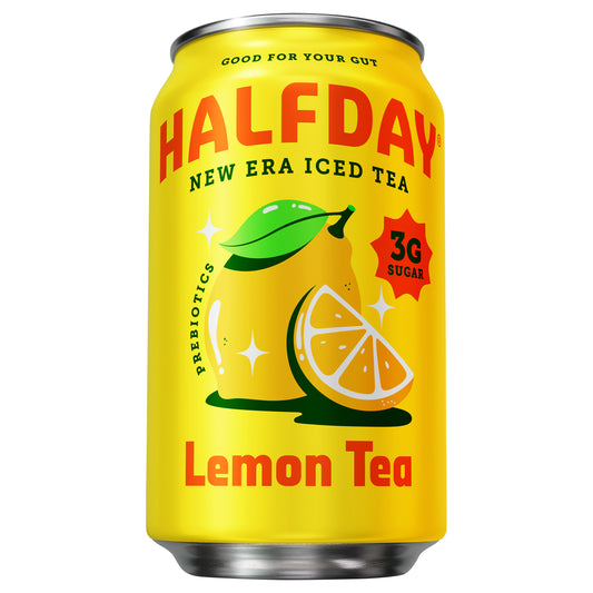 Halfday Lemon Iced Tea, 12oz Single Can