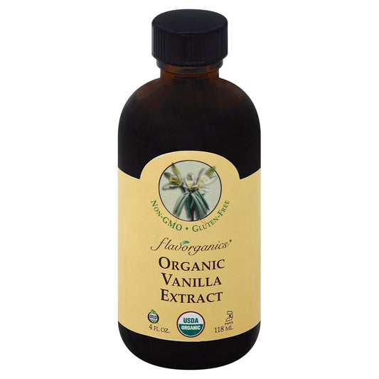 Flavorganics Vanilla Extract 4 oz