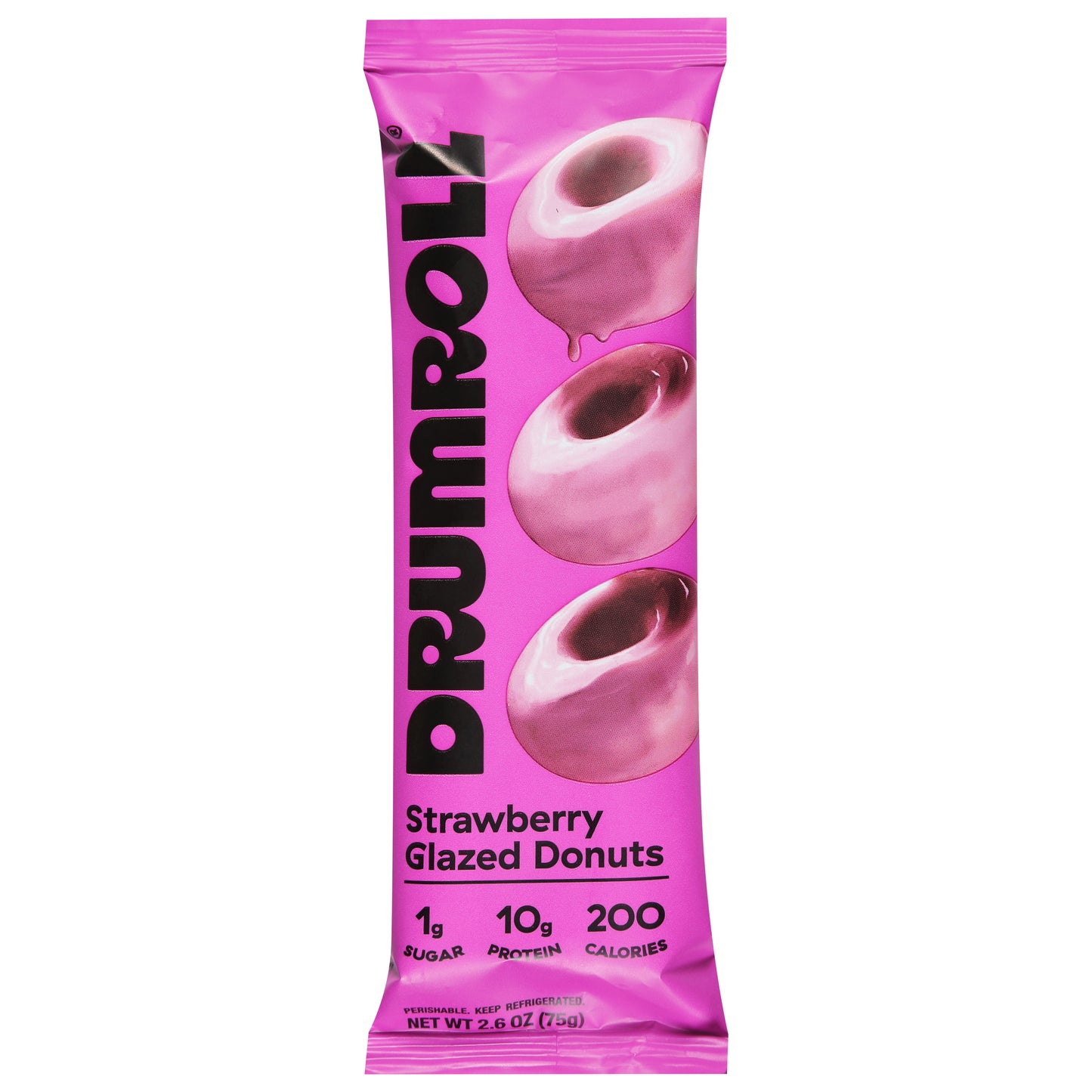 Drumroll Strawberry Glazed Donuts 2.6 oz