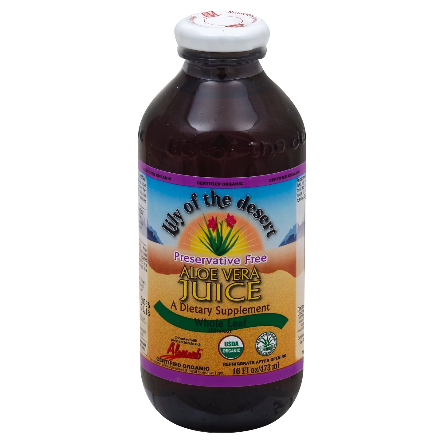 Lily Of The Desert Aloe Vera Juice 16 oz