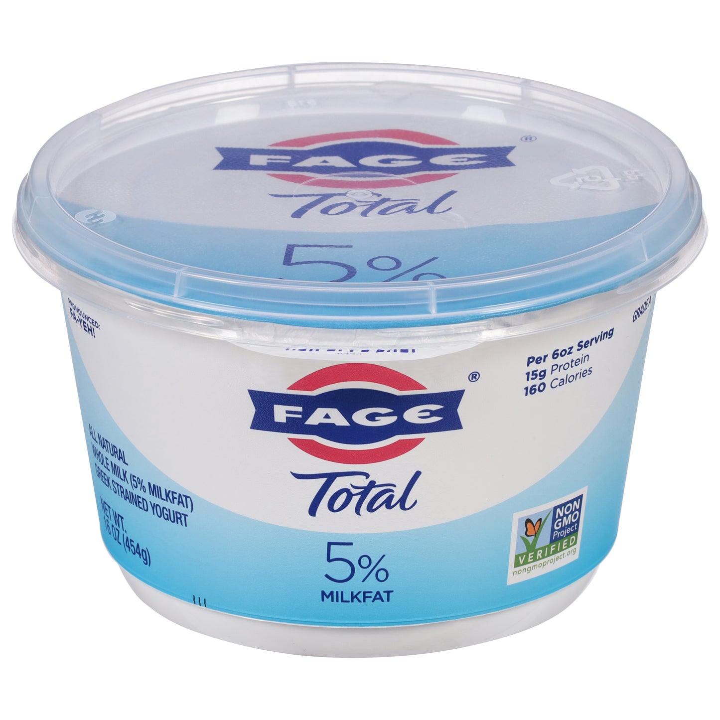 Fage Total Strained Whole Milk Greek Yogurt 16 oz