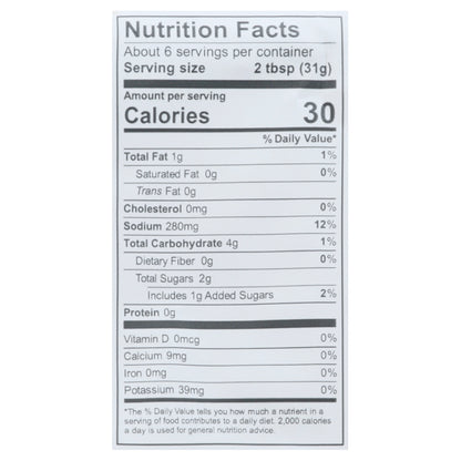 Kevins Mild Korean BBQ Sauce 7 oz